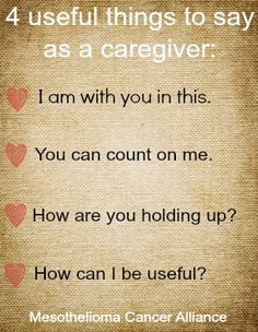 How to be an Encouraging Caregiver Part 2: Finding the Right Words