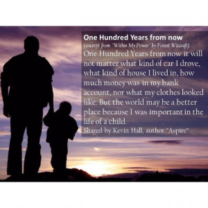 100 years from now...