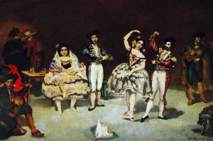 Le Ballet Espagnol, 1862 by Edouard Manet