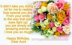 happy birthday aunt Happy Birthday wishes for aunt. Beautiful picture ...