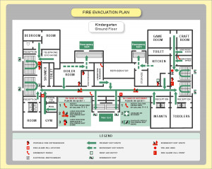 Fire Emergency Evacuation Plan Template