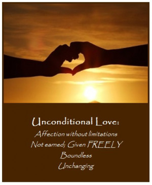 Bulletin Article: Is God’s Love Really Unconditional?
