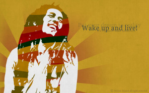 Wake up and live - Bob Marley by Mymy-xoxo