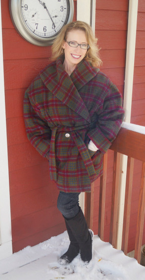 50’s Cold Weather Outerwear : This blanket coat is very large and ...