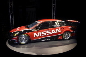 Nissan Altima race car that will compete in the 2013 V8 Supercars ...