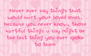 quotes about saying hurtful things