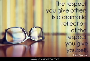 The Courage to be Respectful