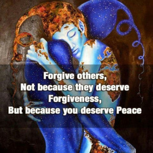 Forgiveness = Peace