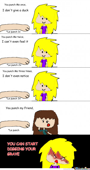 Don't Mess With My Friends