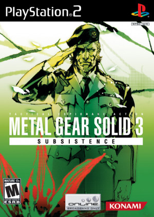 Metal Gear Solid 3 - Subsistence (USA) (En,Es) (Disc 1) (Subsistence ...