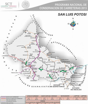Direcci n General de Conservaci n de Carreteras gt San Luis Potos