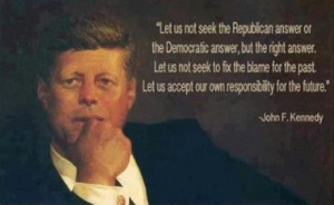 Political, quotes, sayings, future, john f kennedy