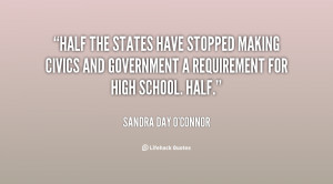 Half the states have stopped making civics and government a ...