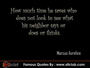 You Are Currently Browsing 15 Most Famous Quotes By Marcus Aurelius