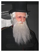 This life-sized recreation of Salvation Army founder William Booth is ...