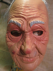 Old Lady Hag Mask Funky...