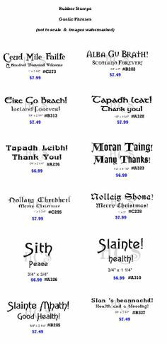 Irish Sayings In Gaelic Tattoos Irish sayings in gaelic