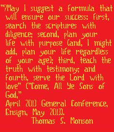 thomas s monson quote more church stuff quotes fonts prints insert ...