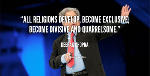 ... develop, become exclusive, become divisive and quarrelsome