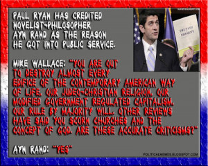 Paul Ryan Ayn Rand Is The Reason I Got Into Politics