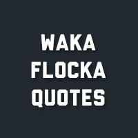 27 recognizable waka flocka quotes 31 memorable life quotes to live by ...