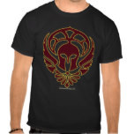 greek warrior t shirt with iliad quote fight the good fight with this ...