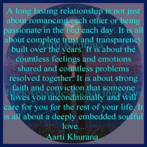 long lasting relationship