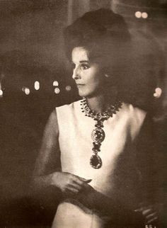 Babe Paley in Simply Elegant Sheath Dress w Dramatic Jewelry More