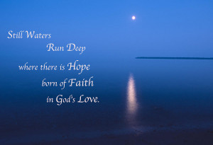 Moonrise On Lake Superior With Quote Photograph