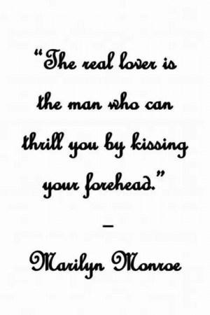 Another great quote by Marilyn Monroe