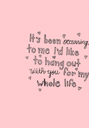 Stay Stay Stay - Taylor Swift :) cute song.