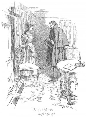 St. John Rivers and Jane Eyre (F.H. Townsend)