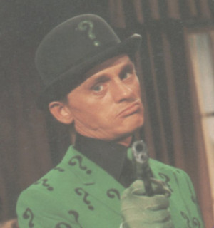 Frank Gorshin as the Riddler in 1966
