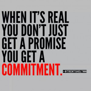 Promise vs. Commitment