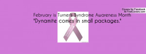 Turner's Syndrome Awareness Profile Facebook Covers