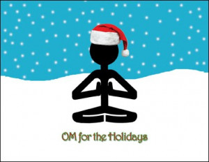 these holiday cards to the yogadudes shop like the original holiday ...