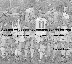 Magic Johnson on team work - what can you do for your team