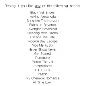 You Me At Six paramore all time low sleeping with sirens pierce the ...