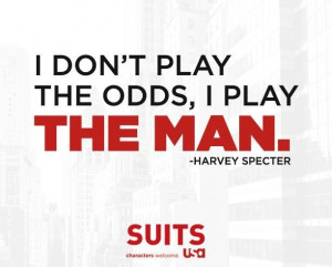 Harvey Specter swagger. Suits.