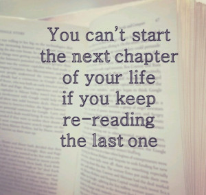 Start a new chapter.