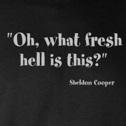 Sorry, Sheldon... Dorothy Parker said it first.