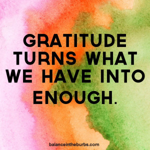 It's really easy to practice gratitude. The hard part is making it a ...