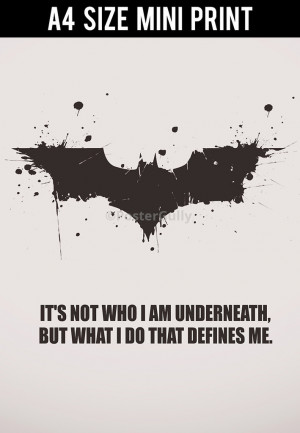 Batman Begins Quotes What Defines You Batman Begins Quotes What