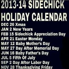 Side Chick Appreciation More