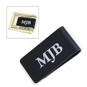Metal Money Clip Custom Laser Engraved and Personalized