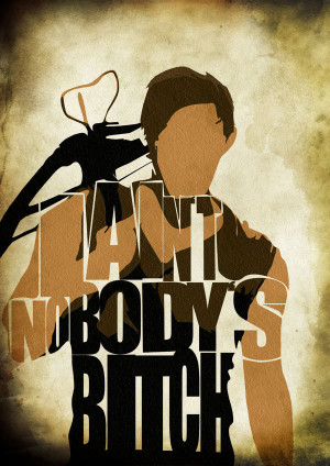 Beautiful Typographic Posters Feature Pop Culture Icons and Quotes.