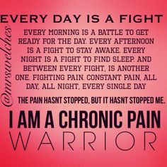 Chronic Pain Quotes