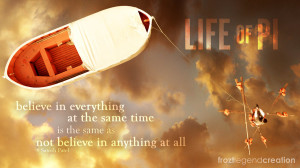 Life of PI Quote by froztlegend