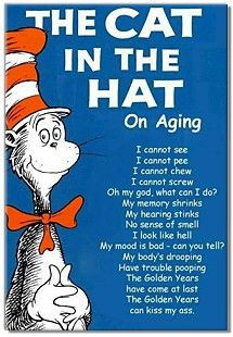 The Cat In The Hat On Aging @Suzy Tidwell @Emily West More