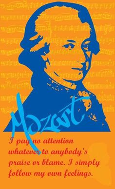 Hand inked signature of Wolfgang Amadeus Mozart as he wrote it ...